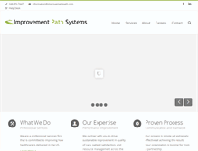 Tablet Screenshot of improvementpathsystems.com